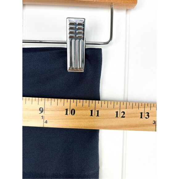 Spanx Look At Me Now Seamless Side Ankle Zip Leggings Midnight Navy Blue S - Picture 4 of 8